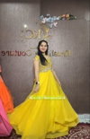 PC 374 Embroidery Faux Georgette Gown With Dupatta Wholesale Market In Surat